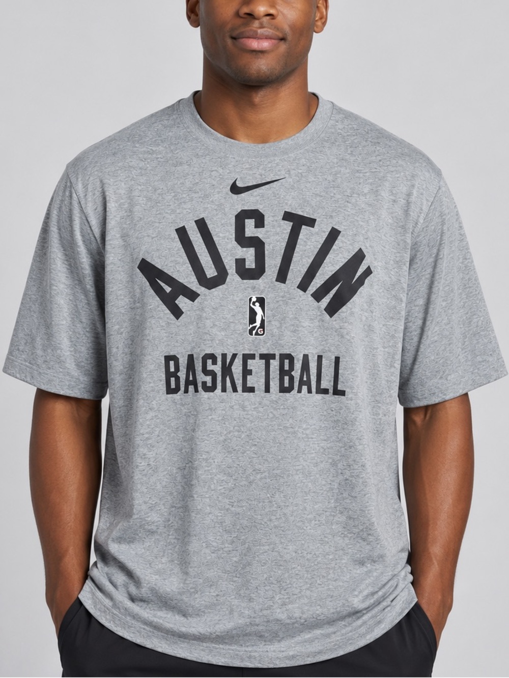 Nike Austin Basketball Dri-FIT T-Shirt Men’s XL Tall Gray Heather NWT